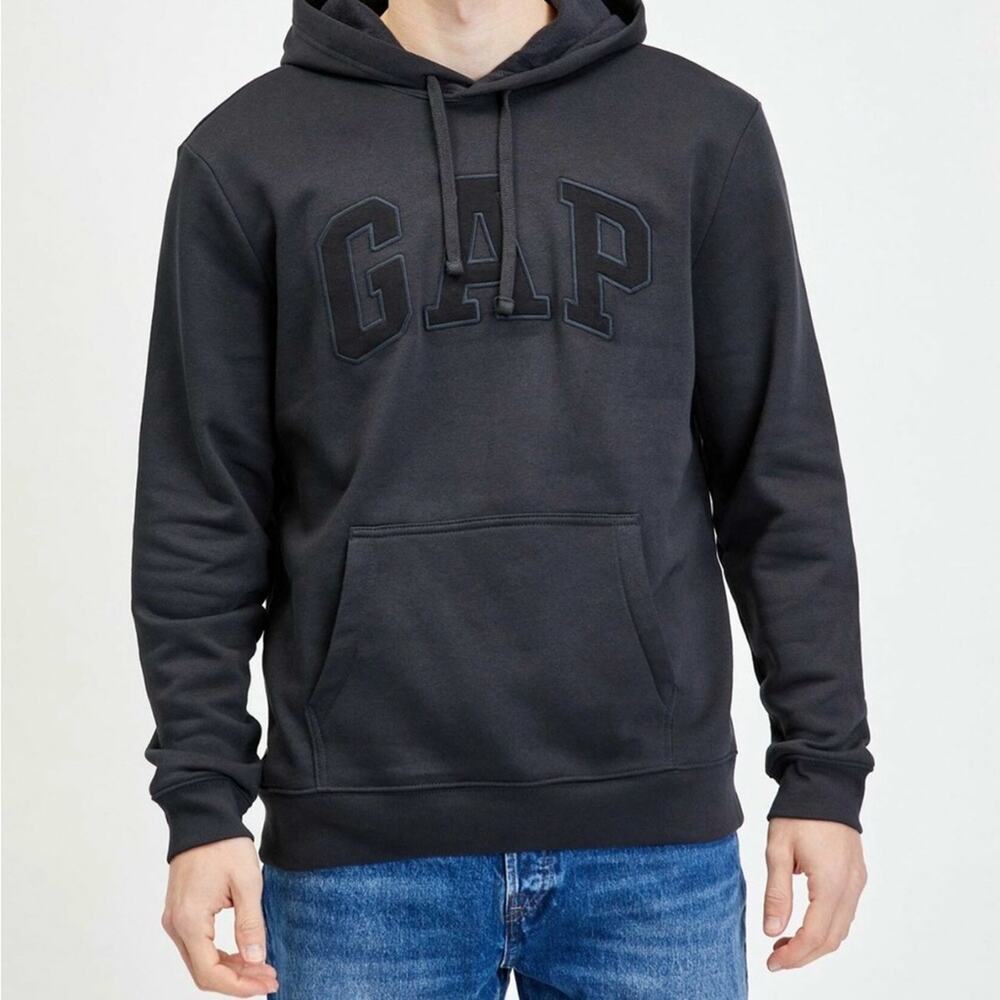 GAP Men's. black hoodie size small NWT